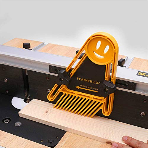 Featherboard Saftly Table Saw Push Block,Pack Of 2 Table Fence For