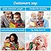 Premium Baby Book (First Year), Cloth Book Baby Gift, Fun Interactive Soft Book for Babies, Infants, Boys & Girls with Crinkly Sounds, Developmental Toy, Cute Baby Shower Box, Touch and Feel, Peekaboo