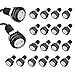 YITAMOTOR 12V 20 X 5730 9W 18mm Eagle Eye LED Car Motor DRL Backup Red Lights Bulbs