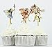 YunKo 24 Pcs Fairy Cupcake Toppers Fairy Cupcake Picks for Birthday Party Decorations