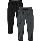 Muaney Toddler Boys Cargo Jogger Pants Baby Boys Sweatpants Thin Quick Dry Casual Pull On Pants