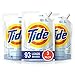 Tide Free and Gentle HE Laundry Detergent, 3 Pack of 48 oz. Pouches, Unscented and Hypoallergenic for Sensitive Skin, 93 Loads primary