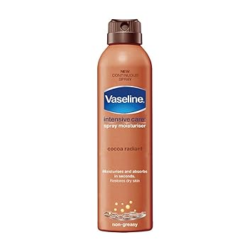 Vaseline Intensive Care Cocoa Radiant Spray Moisturiser, 190ml