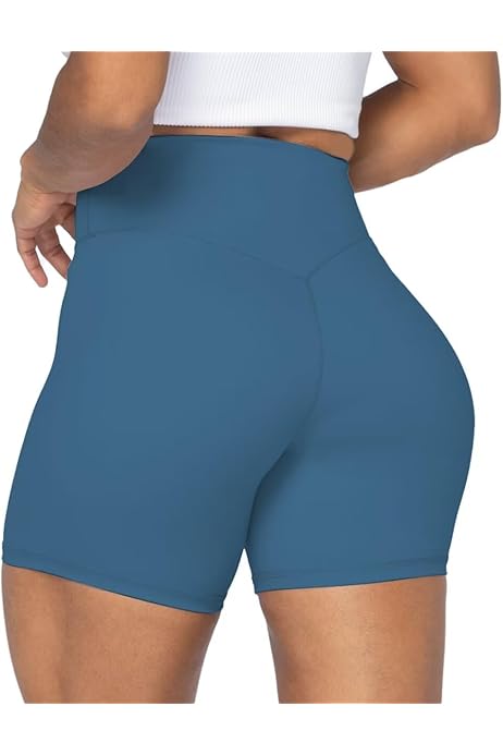 Homma Tummy Control Biker Shorts for Women High Waist Seamless Workout  Running Shorts Athletic Compression Gym Shorts Yoga Shorts Lime XS at Amazon  Women's Clothing store