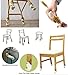 UrsoKuz 24 PCS Chair Leg Protectors with Cute Cat Paw Design, Reliable Furniture & Floor Protector, Reduce Noise Fancy Chair Leg Covers Table Leg Socks Pads (4 Patterns + 2 Random Patterns)