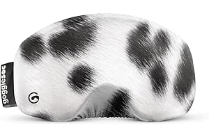 GOGGLESOC - Microfiber Protective Goggle Cover, Ski, Snowboard