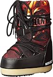 Tecnica Unisex Moon Boot? - Star Wars? Classic Junior Fire (Toddler/Little Kid/Big Kid) Black/Red Boot 30 (US 12.5 Little Kid) Medium