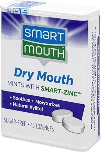 SmartMouth SmartMouth Dry Mouth Relief Mints, Great Mint Flavor (Pack of 8)