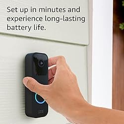 Blink Video Doorbell — Two-way audio, HD
