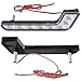 XCSOURCE 2pcs 8-LED White LED DRL Daytime Running Light L Shape Front Fog Light for Mercedes-Benz MA145