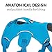 Ruffwear, Web Master, Multi-Use Support Dog Harness, Hiking and Trail Running, Service and Working, Everyday Wear, Blue Dusk, Medium