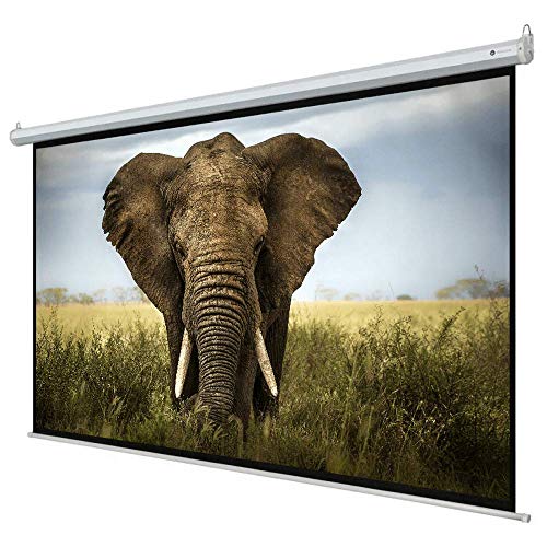 Homegear 110" HD Motorized 16:9 Projector Screen W/ Remote Control Homegear 110" HD Motorized 16:9 Projector Screen W/ Remote Control