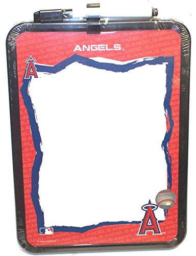 MLB Officially Licensed Los Angeles Angels Repeater Dry Erase Board with Dry Erase Marker