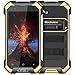 Rugged Cell Phones Unlocked,Blackview BV6000S Unlocked Smartphones IP68 Waterproof,Android 7.0 4G Dual SIM,4.7 Inch Quad Core 2GB+16GB,4500mAh Battery,[MIL-STD 810G],NFC,for AT&T/T-Mobile,Yellow