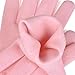 uxcell 1 Pair Elbow Gel Cover Sleeves Gloves Cracked Dry Skin Hand Care Soft Spa Moisturizing Exfoliating Stretchy Pink Gift Packs
