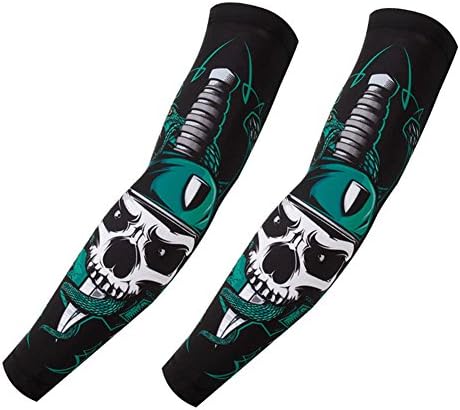 Arm warmers/tattoo sleeves/ice sleeves/sun-proof flower arm-F XL