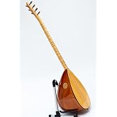 Long Neck Turkish Saz made of Cherry wood with Pickup, 100% handmade instrument