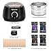 Wax Warmer,Ophanie Hair Removal waxing kit Perfect Gift For Women and Men