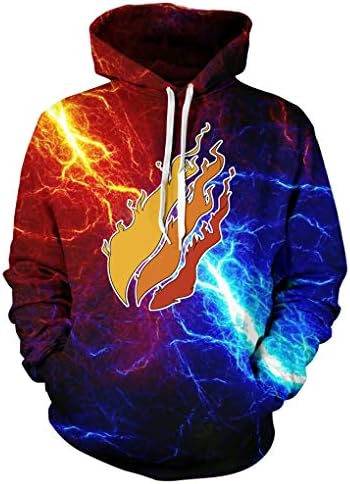 PREFLAM Preston Fire Nation Playz Gamer Flame Hoodie for Kids Or Youth Pullover Sweater Sweatshirt