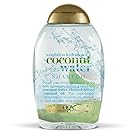 OGX Weightless Hydration Coconut Water Shampoo, (1) 13 Ounce Bottle, Paraben Free, Sustainable Ingredients, Lightweight and Hydrating and Shining with Electrolytes