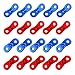 ESport 20 Pcs Aluminum Alloy Guyline Adjusters, Cord Guyline Tensioner Fastener Rope Tensioners For Camping and Shade Canopy Outdoor Activity Tent Accessories
