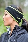 Ponytail Headband | 3 Colors | Warm Fleece for Outdoor Sports and Fitness | Ear Warmer & Sweatband | Super Sweat Absorbent | Perfect for Running or Yoga
