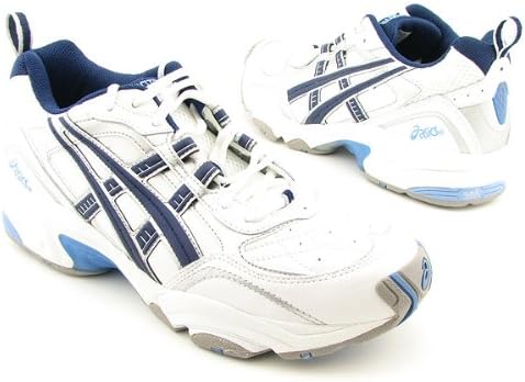 asics white womens trainers