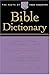 Pocket Bible Dictionary: Nelson's Pocket Reference Series