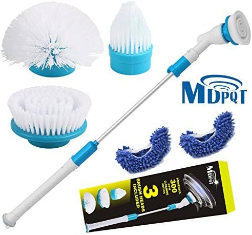 Spin Scrubber Cleaning Brush (Bathroom, Floor, Wall, Kitchen, Tile Spin Brush Scrubber)-2 Lazy Shoes