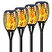 Aityvert Solar Lights, 43" Flickering Flames Torch Lights Outdoor Waterproof Landscape Decoration Lighting Dusk to Dawn Auto On/Off Security Flame Lights for Yard Garden Pathway Driveway 4-Pack primary