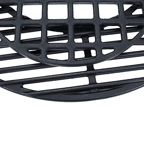 Uniflasy 8835 Cast Iron Gourmet BBQ System Cooking Grate for 22.5 inch