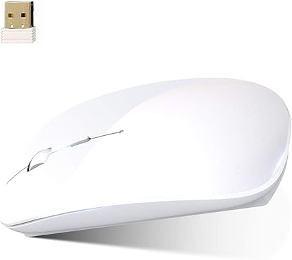 Amazon マウス ワイヤレスマウス Bluetooth 5 1 無線マウス 100時間連続 技適認証済 静音 3つ接続方式 複数切替 Usb充電式 2 4ghz ブルートゥース 有線 パソコン Ipad用 Mac用 Macbook用 Mouse ホワイト 株 ｉｈｒ マウス 通販
