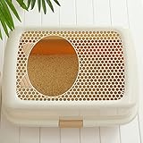 Smart Paws Cat Litter Box,Large Cat Litter Box with