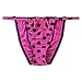 FEESHOW Men's Polka Dots Sissy Pouch Panties Bikini Briefs Crossdress Underwear (Large (Waistline 27.5-45.0