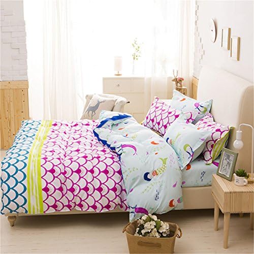 Sookie 4 Piece bedding set - 800 Thread Count Luxurious&amp;Extremely Durable Premium Bedding Collection - Wave pattern - Standard Size