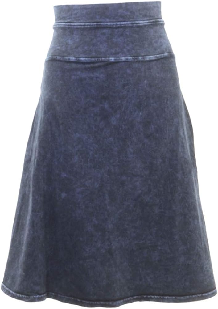 hardtail long denim skirt