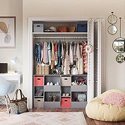 RiverRidge® 2 Pc Folding Storage Bin Set - Coral