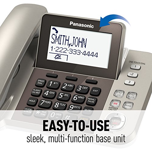 PANASONIC Corded / Cordless Phone With Link2Cell Bluetooth And