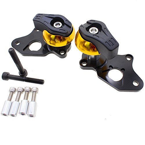Rzmmotor Motorcycle Billet Frame Sliders Crash Pads Protector fit for SUZUKI GSX-R 600 750 2006-2012