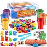 Counting Bears Toys for Toddlers 4 Year Old