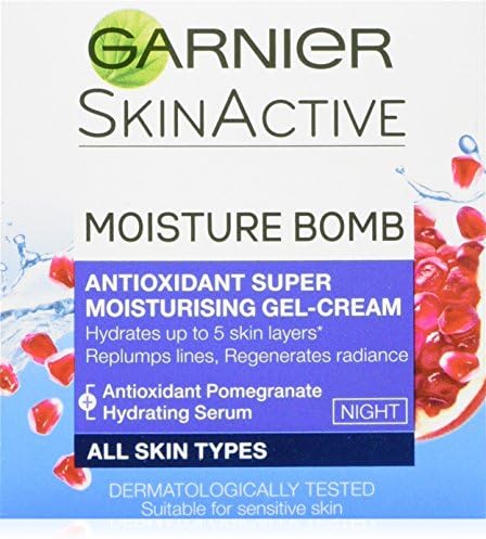 garnier moisture bomb hydrating night cream moisturiser 50ml