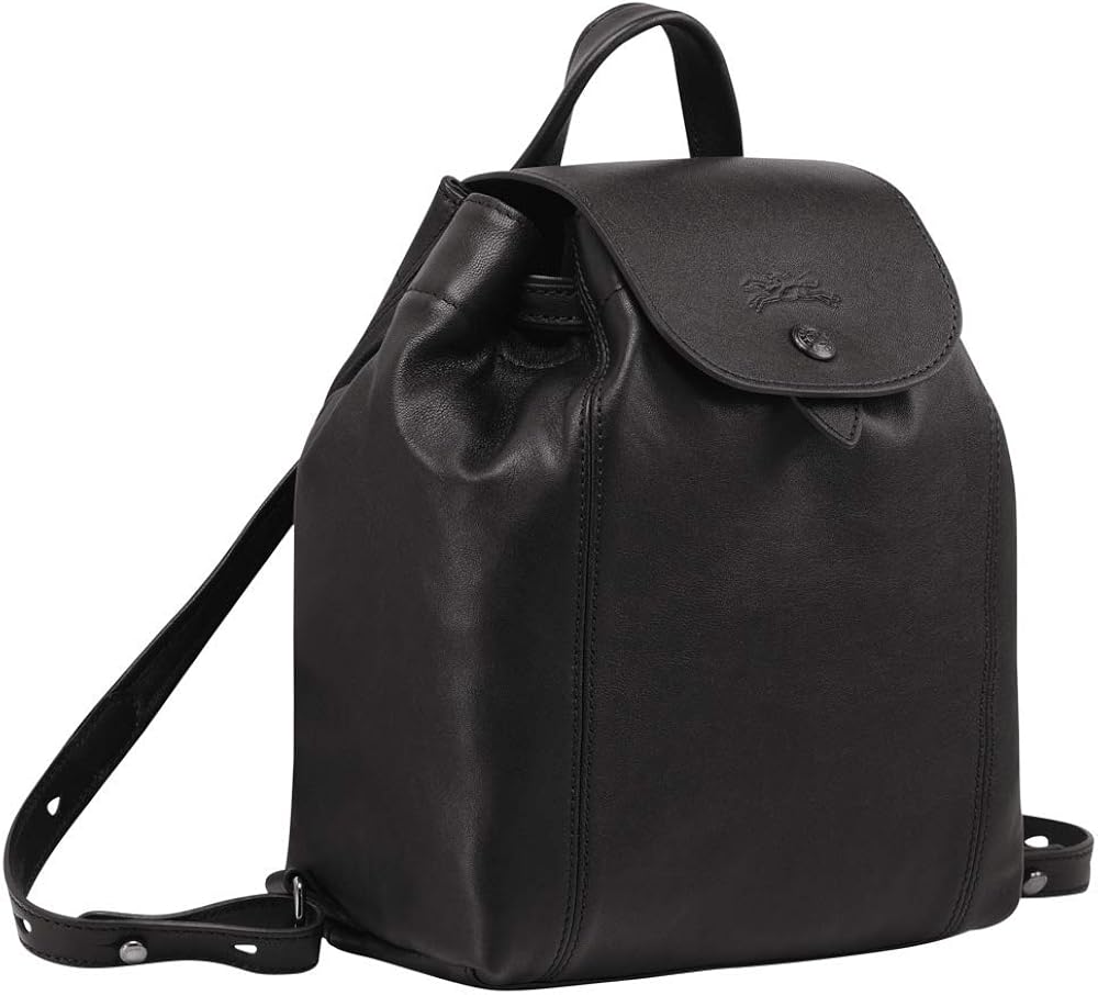 longchamp black backpack