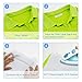 Itari Compatible Label Tape Replacement for Brother Fabric Tape Tze-FA3 1/2 in. Iron-on Tape for Clothing,for Brother PTouch Label Maker PT-D210 200 400 600,12 mm 0.47 Navy Blue on White,3 Pack