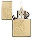 Zippo Paisley High Polish Brass Pocket Lighter