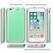 ULAK iPhone 6s Plus Case, iPhone 6 Plus Case, Slick Armor Slim Dual Layer Hybrid Protective Case Cover for Apple iPhone 6 Plus/ 6s Plus 5.5 Inch (Mint/Baby Pink)