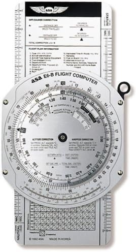 ASA E6B Metal Flight Computer, Model: ASA -E6-B Flight Computer, Electronics & Accessories Store