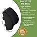 Memory Foam Lumbar Support Pillow for Chair - Back Pillow for Office Chair, Back Support for Car, Desk Chair Back Support, Office Chair Back Support Lumbar Pillow, Back Cushion Lower Back Pain Relief