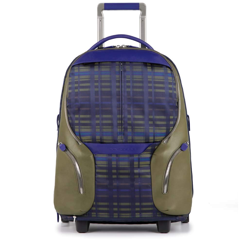 PIQUADRO Coleos Trolley 53 cm, Blue, 53 cm, Trolley