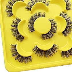 Veleasha Eyelashes 3D Russian Strip Lashes that