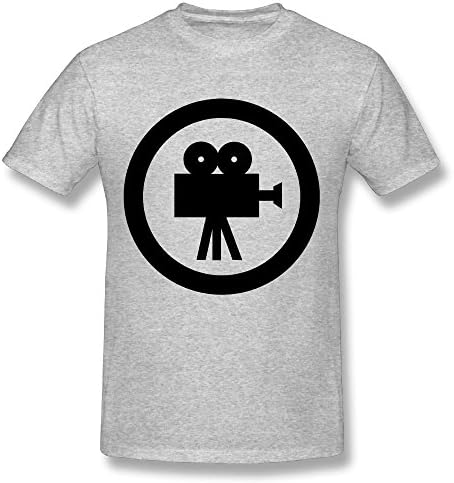 Madoling Pure Cotton Gray T Shirt Movie Film Cinema Icon Double Dry Performance Short Sleeve XX-Large T Shirt Male